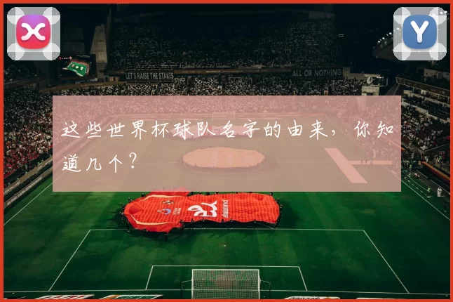 这些世界杯球队名字的由来，你知道几个？