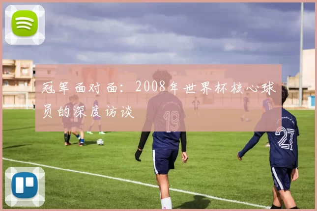 冠军面对面：2008年世界杯核心球员的深度访谈