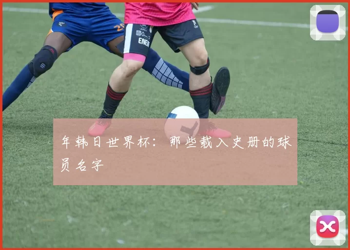 年韩日世界杯:那些载入史册的球员名字